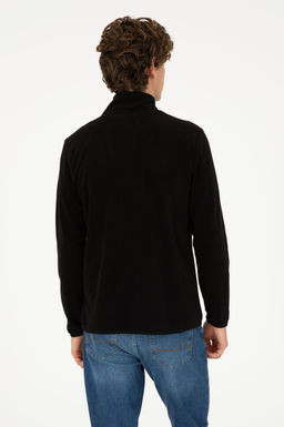 Мужской черный свитшот - U.s. polo assn фото 5