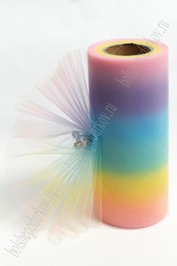 Фатин с переходом цвета 15 см*25 ярд (SF-2952) №4