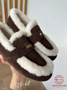 Лоферы с мехом зимние (натуральные) - Bruno фото 2