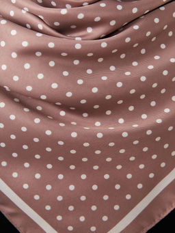 Большой, мягкий, тонкий и очень нежный двусторонний палантин с рисунком. - Tantino фото 6