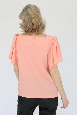 Блузка с вырезом каре - Looklikecat фото 2