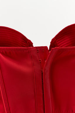 LIMITED EDITION UNDERWIRED CORSET TOP WITH SEAMS - Zara фото 7