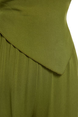 Haki Dokuma Bluz Pantolon Plaj Tak?m TBESS24AU00017 - Trendyolmilla фото 8