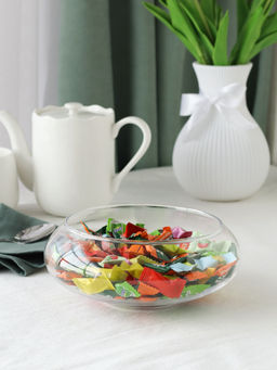 Ваза конфетница 14х7 см / H-18 /уп 48/755222 - ГалеонТрейд фото 2