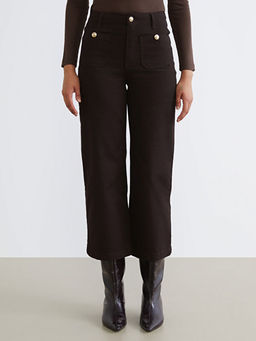 Wideleg Kad?n Jean Pantolon