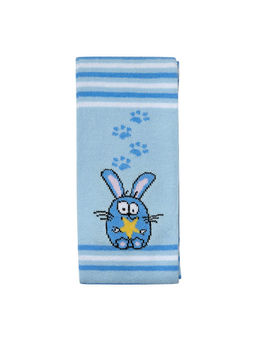 OMSA kids Collant 11P62-1 с рис. (кот и зайчик) - Blu Сhiaro  фото 3