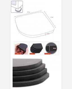 Антивибрационные подставки для стиральной машины 4 шт в комплекте 904696 - Yiwu youda import & export co фото 4