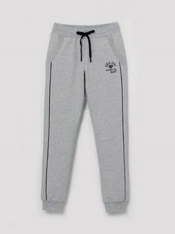 CRB wear/CWJG 70066-11 Брюки для девочки, светло-серый меланж/Ex.Cherubino