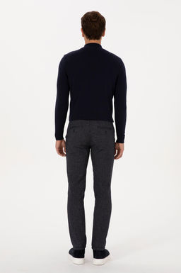 Erkek Lacivert Slim Fit Kanvas / Chino Pantolon - U.s. polo assn фото 4