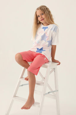 K_z _ocuk Beyaz Pijama Tak_m_ Sepette S_rpriz _ndirim - U.s. polo assn фото 2