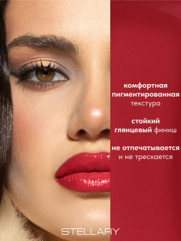 Stellary Глянцевая стойкая помада Wild Chic collection тон 02  фото 2