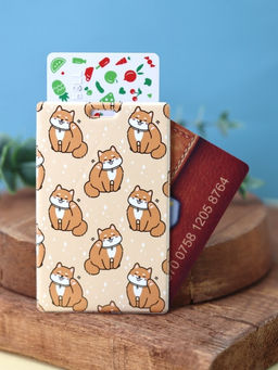 Держатель для карт Аниме Many shiba inu (6,5 х 10,4 см)