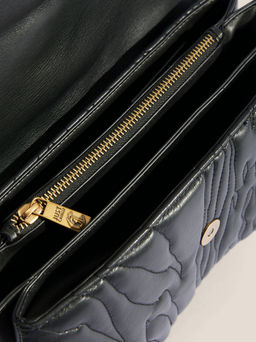 Женская сумка с ручками JUST CAVALLI ICONIC SNAKES Артикул 4450730, черный  фото 4