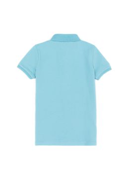 Бирюзовая футболка для девочек Basic - U.s. polo assn фото 2