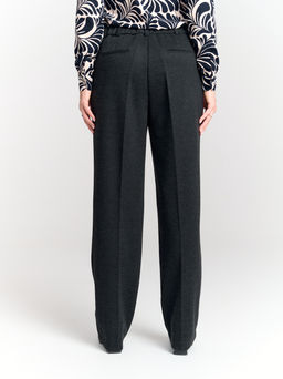 Брюки с резинкой в поясе для холодной погоды в составе ШЕРСТЬ