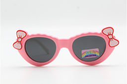 Солнцезащитные очки Feillis Polarized (детские) 66623 40-17-115 розов. с белыми дужками