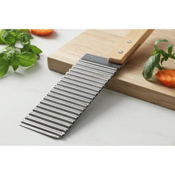 Цена за 2 шт. Нож для фигурной резки Доляна, 27×6 см, бежевый