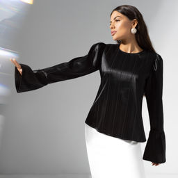 Блуза с замком на спинке Королева звезд