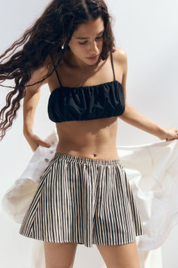 Pantal?n corto en mezcla de lino - H&m фото 7