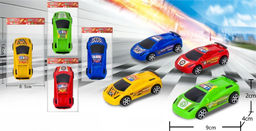 Цена за 2 шт. Инерц. "Fenming" 8,5*4*2,5см "Легковое авто" (399-561) полиция, пожарная, санитарная, "дорожные работы", в пакете