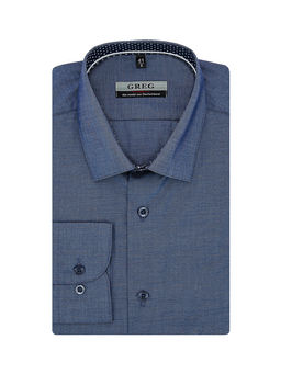 Сорочка мужская длинный рукав GREG 230/238/3086/Z/1p  фото 3