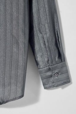 SHIMMER THREAD SHIRT BOBBY GILLESPIE X ZARA  фото 4