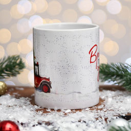 Кружка чайная новогодняя Время творить чудеса, 320 мл