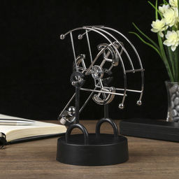 Маятник настольный антистресс «Вечный двигатель», 20×16×11 см, МИКС