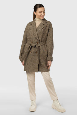 Пальто женское демисезонное (пояс) - Империя пальто фото 11