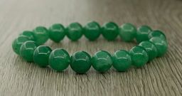 Авантюрин зеленый (Индия) 10мм, браслет "Классика" длина 16см