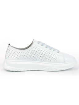 05-PDXL141-2 LT. BLUE Кроссовки женские (натуральная кожа)