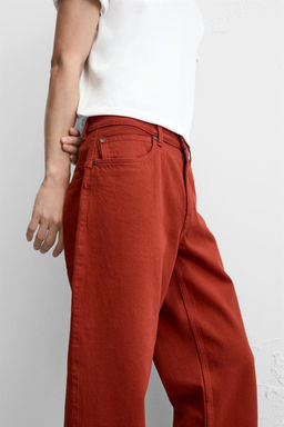 RELAXED FIT JEANS - Zara фото 14