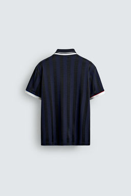 CAMISA POLO FLUIDO RELAXED FIT / Marr?n - Zara фото 8
