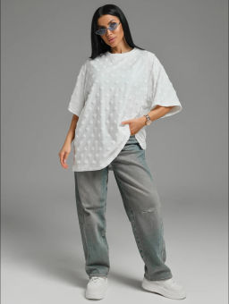 НОВИНКА!!! Ирбис футболка женская (махра) - Lovetex фото 89