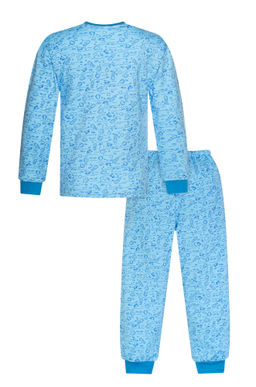 Пижама детская бирюза морской мир