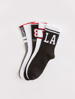 Desenli Erkek ?ocuk Soket ?orap 5li - Waikiki фото 2