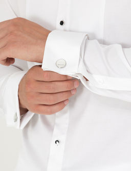 Beyaz Ekstra Slim Fit Smokin G_mlek