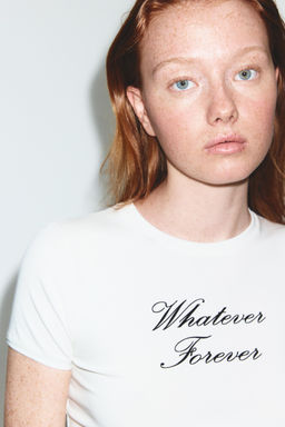 SLOGAN T-SHIRT - Zara фото 9
