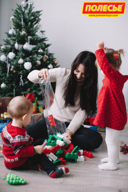 Конструктор Юниор (51 элемент) (в мешке) - Полесье фото 7