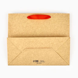 Цена за 2 шт. Пакет подарочный новогодний крафтовый с пластиковым окном «Новогоднее чудо», 24×20×11 см