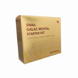 Deoproce Snail Galac Revital Starter Mini Kit - Набор для ухода за кожей лица с муцином улитки