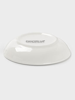 Соусник Доляна White Label, 50 мл, d=8.5 см, фарфор, белый