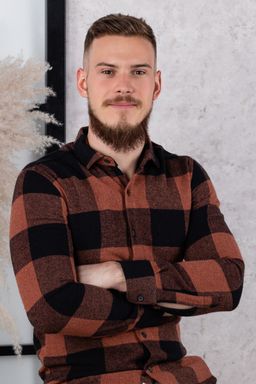 рубашка 
 17.Kimmens-KAHVE  фото 7