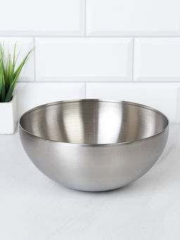 Чаша-салатник 2 л металл 20х10 см / S-99 /уп 120/ 0,22/ 201 - Галеонтрейд фото 3