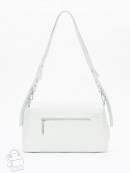 Сумка женская кожаная 1017C white Polina&Eiterou фото 3