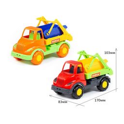 Автомобиль-коммунальная спецмашина "Кнопик" (52025) в сеточке 17*8,3*10,3см, Полесье