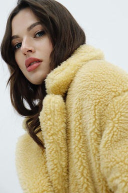 Martichelli Шубка длинная утеплённая "Primrose Yellow"