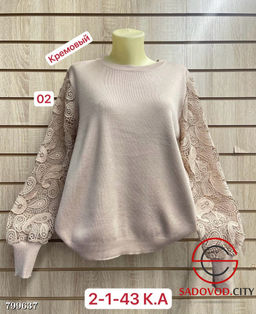 Кофта женская с объемными рукавом - Bruno фото 4