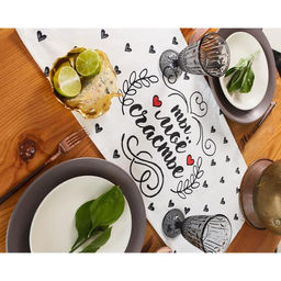 Дорожка Этель Love is 30*70 см, 100% хлопок, саржа 190 г/м2  фото 7