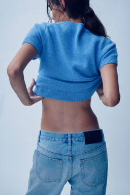WOOL AND CASHMERE KNIT SWEATER - Zara фото 2